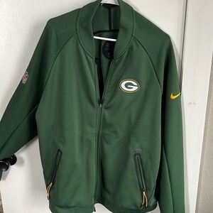Packers on Field Dri-Fit track jacket